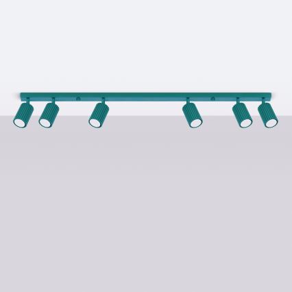 Brilagi - LED-Spot CRESTO 6x GU10/10W/230V türkis