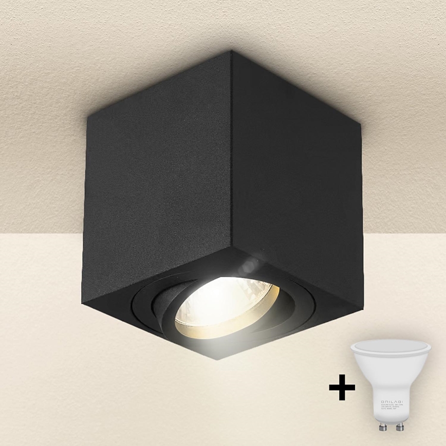 Brilagi - LED Spot MIA 1xGU10/30W/230V 84x80 mm noir