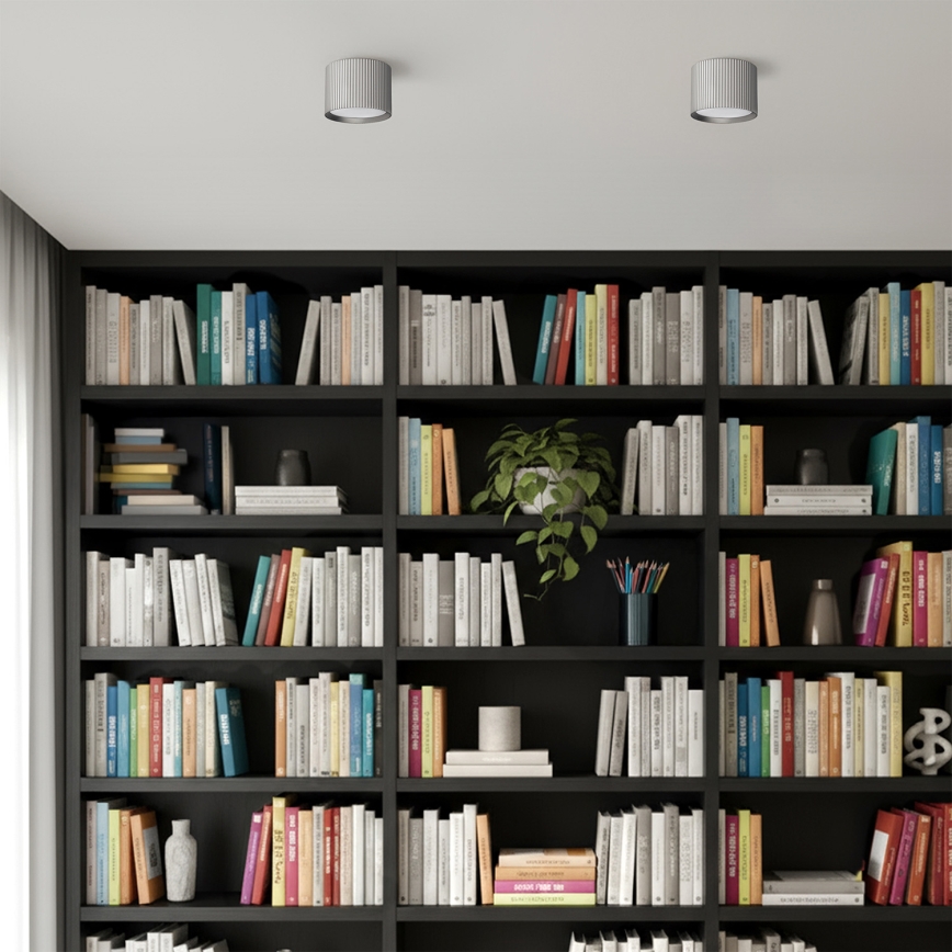 Brilagi - LED Spot STRIPY 1xGX53/15W/230V argenté