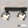 Brilagi - LED Spotleuchte AURA LUX 2xGX53/30W/230V schwarz/rauchfarben