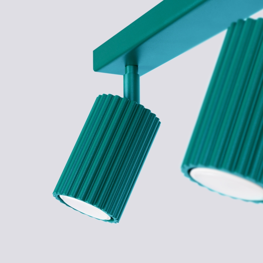 Brilagi - LED-Spotleuchte CRESTO 2xGU10/10W/230V türkis