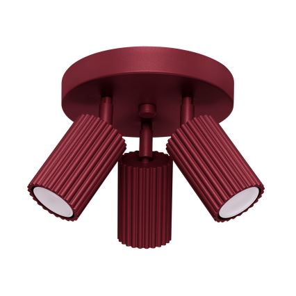 Brilagi - LED-Spotleuchte CRESTO 3xGU10/10W/230V burgunderrot