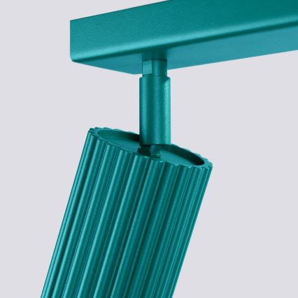 Brilagi - LED Spotleuchte CRESTO 3xGU10/10W/230V türkis