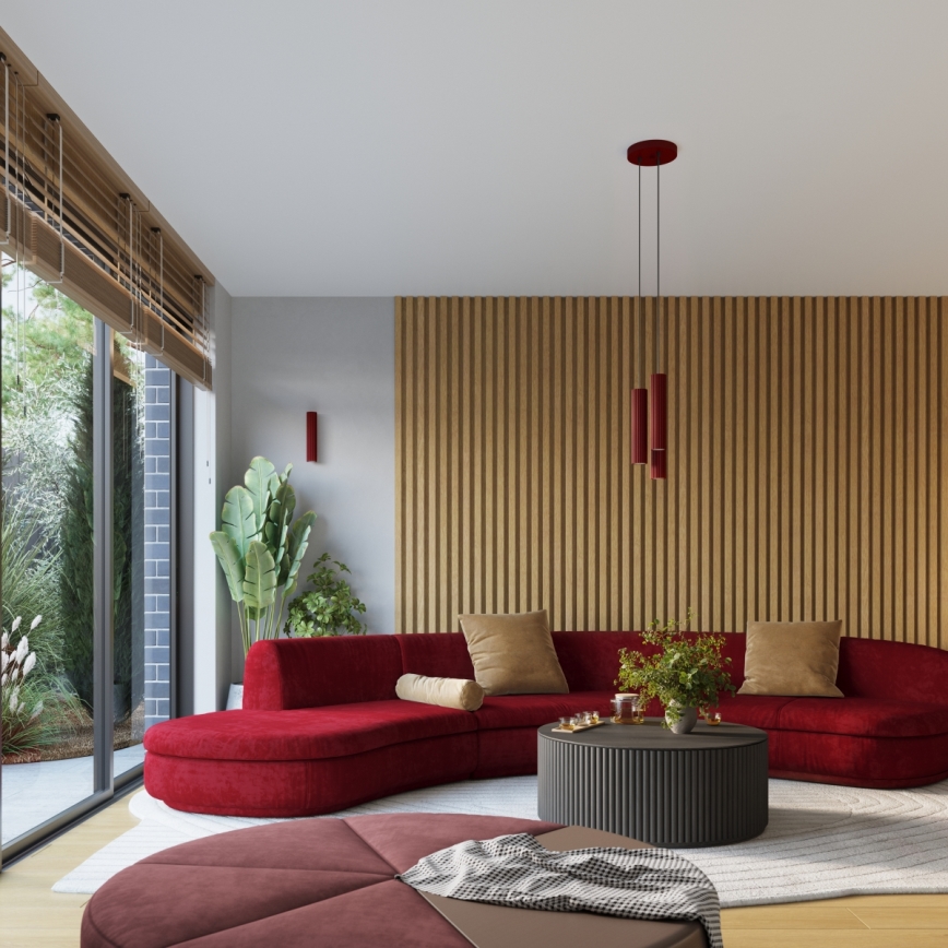 Brilagi - LED-Spotleuchte CRESTO 4xGU10/10W/230V Bordeaux