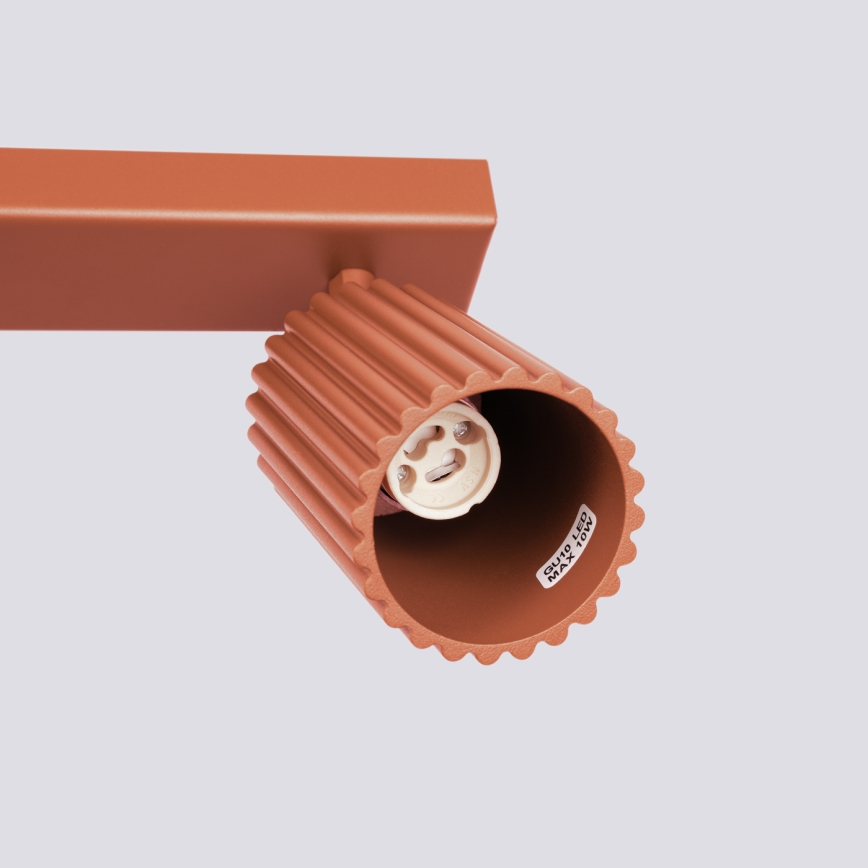 Brilagi - LED-Spotleuchte CRESTO 4xGU10/10W/230V rot