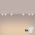 Brilagi - LED-Spotleuchte CRESTO 6xGU10/10W/230V cremefarben