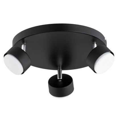 Brilagi - LED-Spotleuchte MONO 3xGX53/30W/230V schwarz