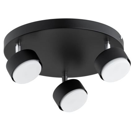 Brilagi - LED-Spotleuchte MONO 3xGX53/30W/230V schwarz