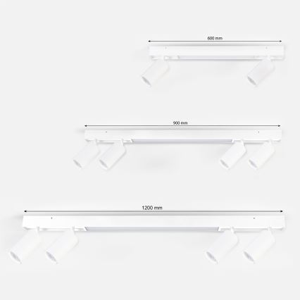 Brilagi - LED-Spotleuchte SELE 4x GU10/30W/230V + LED/20W weiß