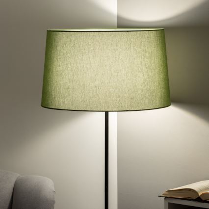 Brilagi - LED-Stehleuchte CERIA 1x E27/40W/230V Ø 45 cm grün/schwarz