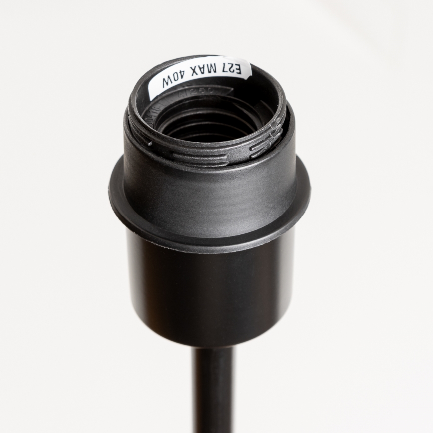 Brilagi - LED-Stehleuchte CERIA 1xE27/40W/230V Ø 25 cm Bambus/Schwarz