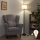 Brilagi - LED-Stehleuchte CERIA 1xE27/40W/230V Ø 30 cm beige/schwarz
