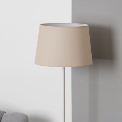 Brilagi - LED-Stehleuchte CERIA 1xE27/40W/230V Ø 30 cm beige/weiß