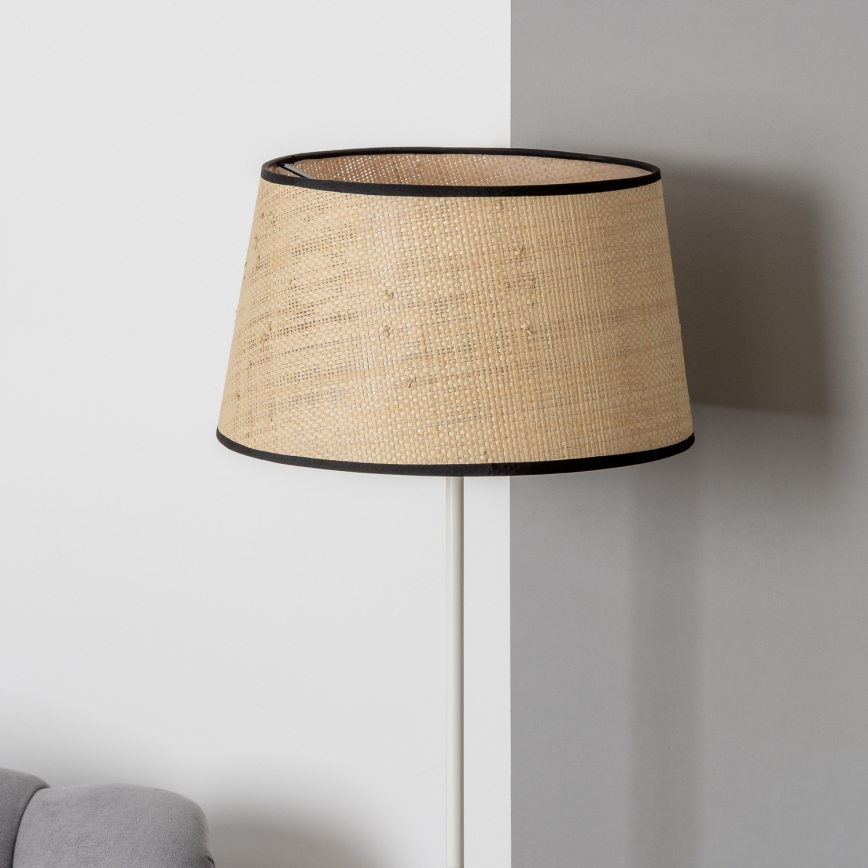 Brilagi - LED-Stehleuchte CERIA 1xE27/40W/230V Ø 35 cm beige/weiß