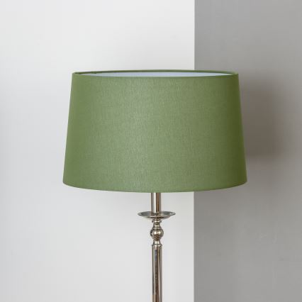 Brilagi - LED-Stehleuchte CERIA 1xE27/60W/230V Ø 45 cm Hochglanz-Chrom/Grün