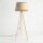 Brilagi - LED-Stehleuchte CERIA 1xE27/60W/230V Ø 50 cm beige