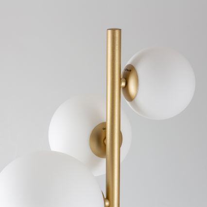 Brilagi - LED-Stehleuchte MILLA 7xG9/3W/230V golden/weiß