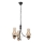 Brilagi - LED Suspension chaîne COTTAGE 3xE14/40W/230V hêtre/marron