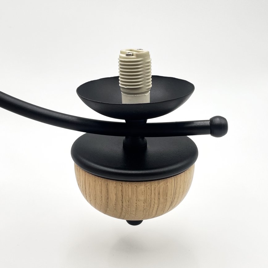 Brilagi - LED Suspension chaîne COTTAGE 3xG9/40W/230V hêtre/blanc