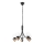 Brilagi - LED Suspension chaîne COTTAGE 5xG9/40W/230V hêtre/blanc