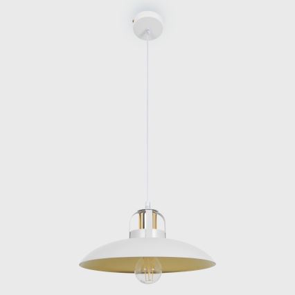 Brilagi - LED Suspension filaire FLAMENGO 1xE27/60W/230V blanc