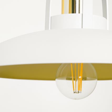 Brilagi - LED Suspension filaire FLAMENGO 1xE27/60W/230V blanc
