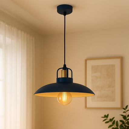 Brilagi - LED Suspension filaire FLAMENGO 1xE27/60W/230V bleu