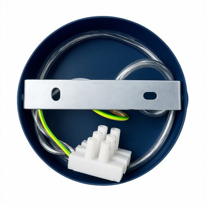 Brilagi - LED Suspension filaire FLAMENGO 1xE27/60W/230V bleu