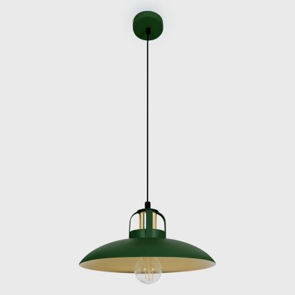 Brilagi - LED Suspension filaire FLAMENGO 1xE27/60W/230V vert