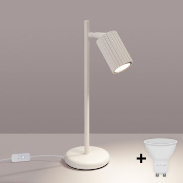 Brilagi - LED-Tischlampe CRESTO 1xGU10/10W/230V cremefarben