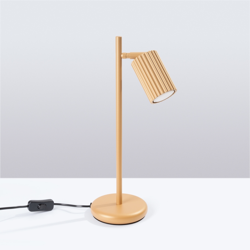 Brilagi - LED-Tischlampe CRESTO 1xGU10/10W/230V goldfarben