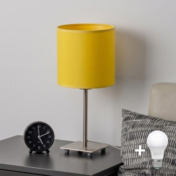 Brilagi - LED-Tischlampe NUBILA 1xE27/60W/230V gelb
