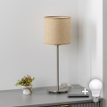 Brilagi - LED-Tischlampe NUBILA 1xE27/60W/230V hellbraun