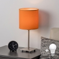Brilagi - LED-Tischlampe NUBILA 1xE27/60W/230V orange