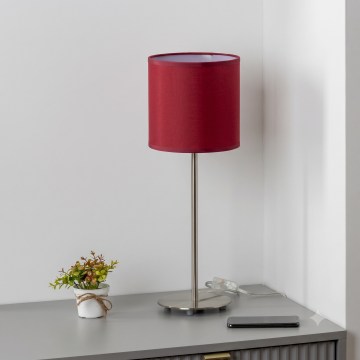 Brilagi - LED-Tischlampe NUBILA 1xE27/60W/230V pompejanisch-rot