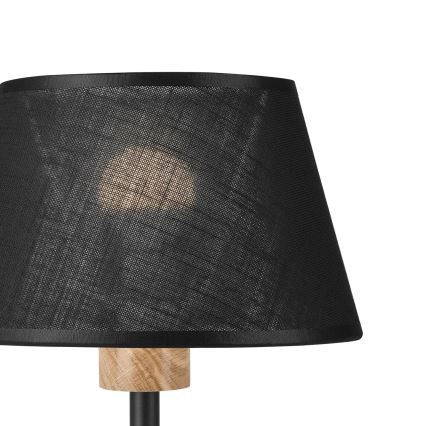 Brilagi - LED Tischleuchte ANTHONY 1xE14/40W/230V Eiche/schwarz