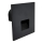 Brilagi - LED-Treppenleuchte JACK LED/3W/230V 3000/4000/6500K IP65 schwarz