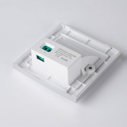 Brilagi - LED-Treppenleuchte mit Sensor STEP LIGHT LED/1,5W/230V IP44 silber