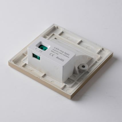 Brilagi - LED-Treppenleuchte STEP LIGHT LED/1,5W/230V IP44 goldfarben