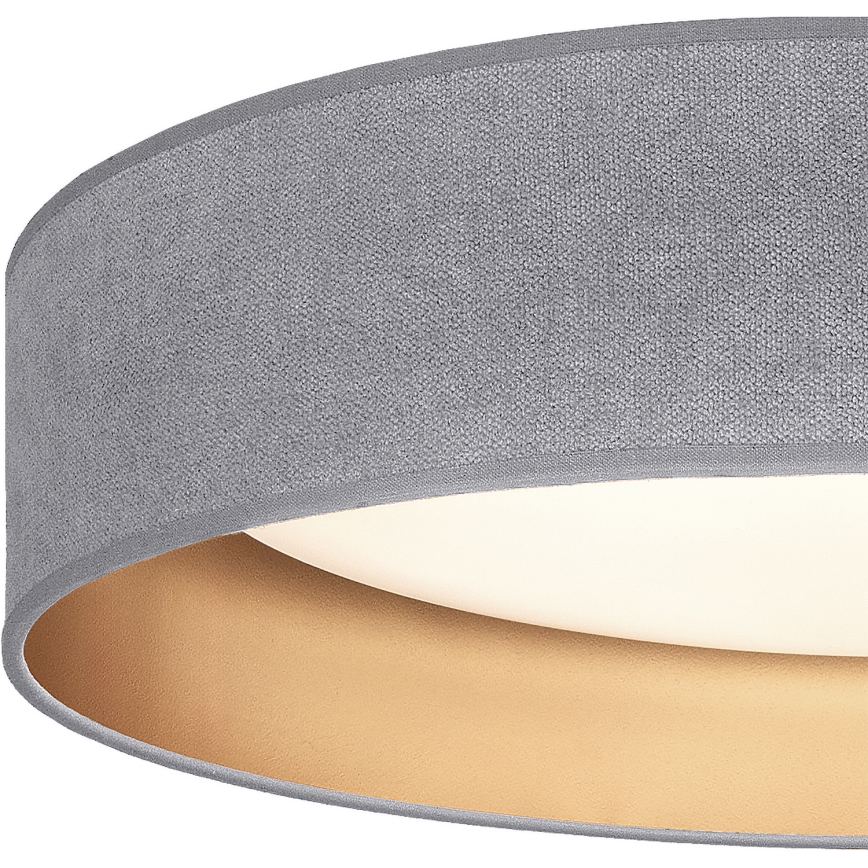 Brilagi - Dimmbare LED-Deckenleuchte VELVET SMARTIX LED/24W/230V 3000-6000K Ø 45 cm grau/gold Wi-Fi Tuya Beacon + Fernbedienung