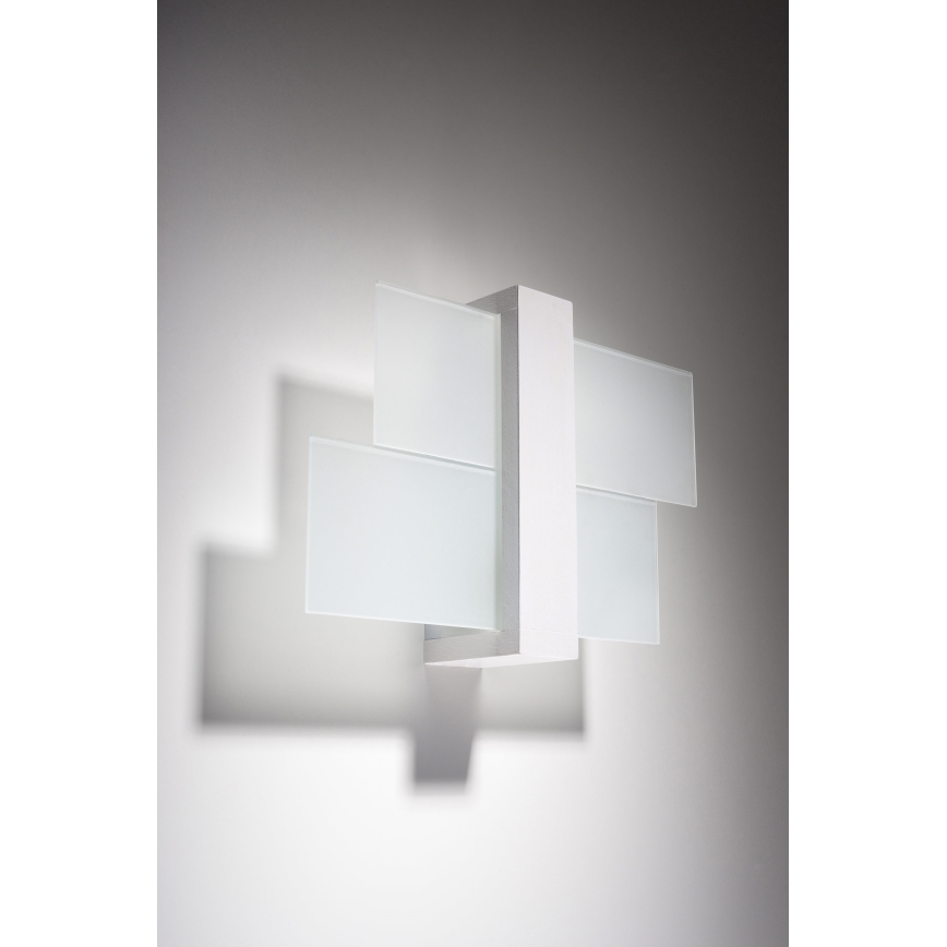Brilagi -  LED-Wandbeleuchtung HERA 1xE27/7,5W/230V weiß+