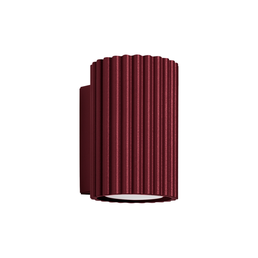 Brilagi - LED-Wandleuchte CRESTO 1x GU10/10W/230V 10 cm burgunderrot