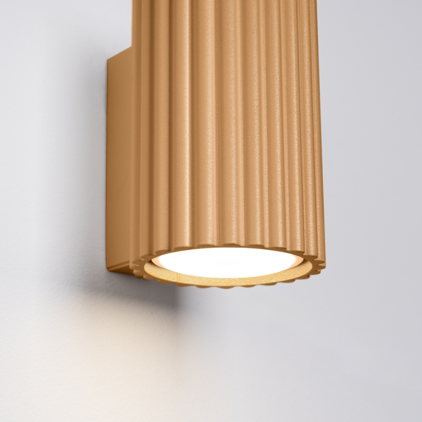 Brilagi - LED-Wandleuchte CRESTO 1x GU10/10W/230V, 10 cm, goldfarben