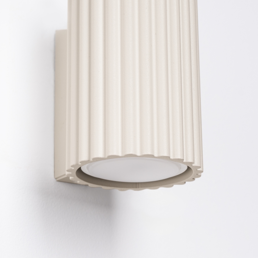 Brilagi - LED-Wandleuchte CRESTO 1xGU10/10W/230V 10 cm cremefarben