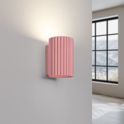 Brilagi - LED-Wandleuchte CRESTO 1xGU10/10W/230V 10 cm rosa