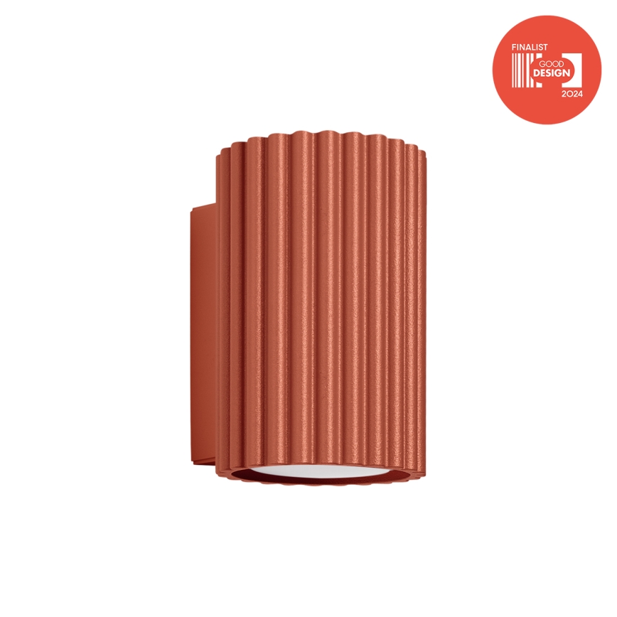 Brilagi - LED-Wandleuchte CRESTO 1xGU10/10W/230V 10 cm rot