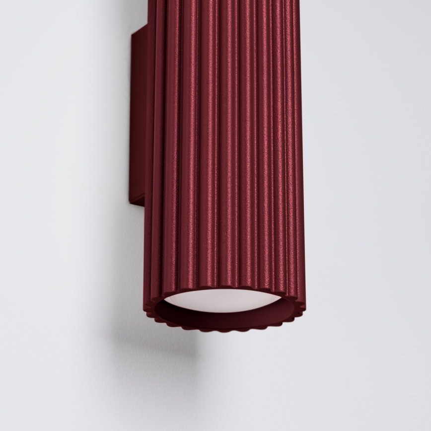 Brilagi - LED-Wandleuchte CRESTO 2xGU10/10W/230V 20 cm Bordeaux