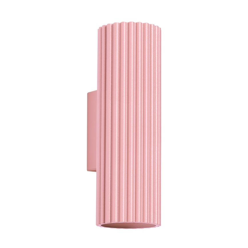 Brilagi - LED-Wandleuchte CRESTO 2xGU10/10W/230V 20 cm rosa