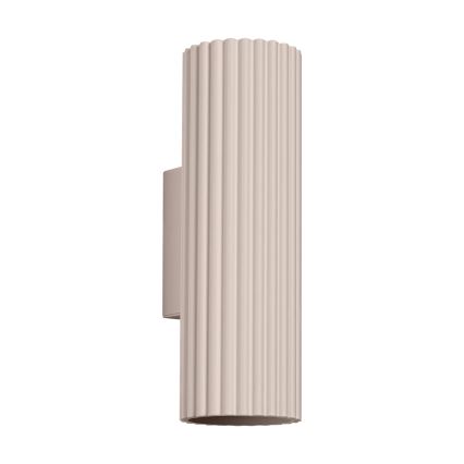 Brilagi - LED-Wandleuchte CRESTO 2xGU10/10W/230V 20 cm taupe