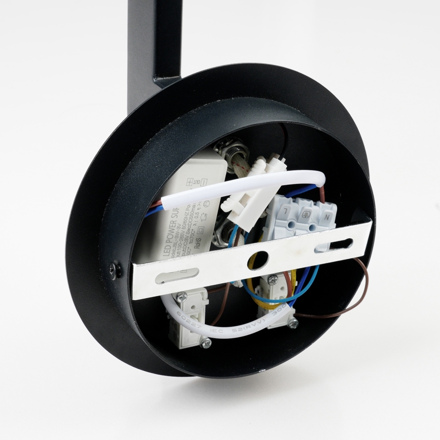Brilagi - LED-Wandleuchte DAYA 1xE14/40W/230V + LED/3W schwarz